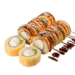 Сирний рол з креветкою