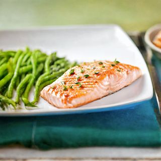 Форель на гриле