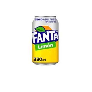 Fanta Limón lata 330ml.