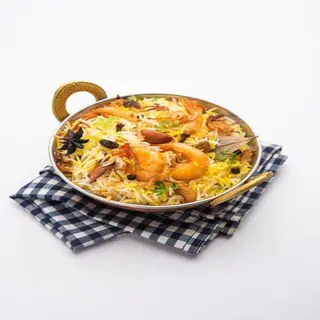 Gamberi biryani