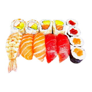 Sushi mediano (13 pzs.)