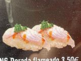 N6. Nigiri De Dorada Flameada (2 Pzs.)