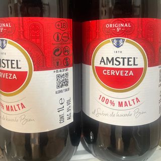  CERVEZA amstel  1L