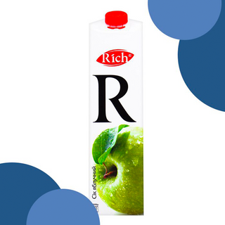 Напій Сік Rich Яблуко1 л.