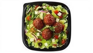 Insalata con polpette