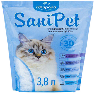 Наповнювач силікагель SANI PET 3,8л