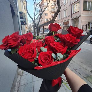 Red Rose's bouquet, 11pcs.
