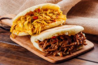 Arepa Con Chicharrón (1 Ud.)