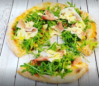 Crudo, rucola e grana