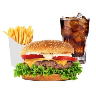 Menú Hamburguesa De Pollo