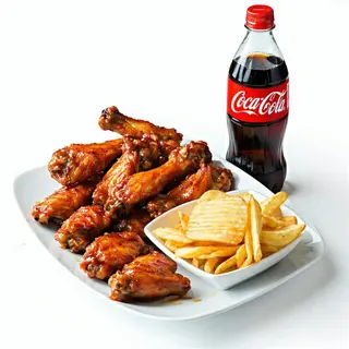 22 Family chicken wings menù