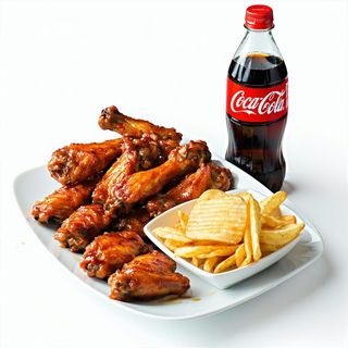 22 Family chicken wings menù