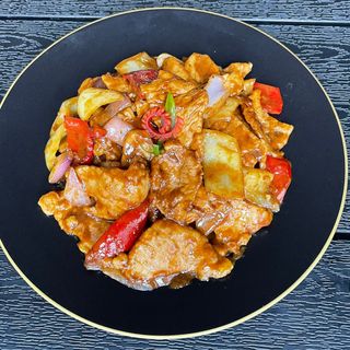 22 Pržena svinjetina sa čilijem