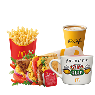 Zestaw Friends Śniadaniowy McWrap® z Jajecznicą i Wieprzowiną