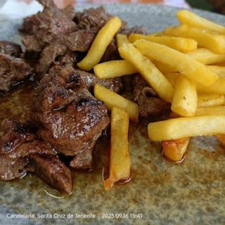 Entrecot de res (ración)