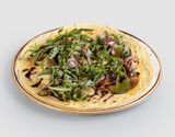 Тортилья с помидорами и рукколой 