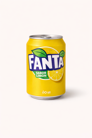 Fanta Limón lata 330ml.