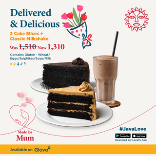2 Cakes Options (Salted Caramel or Chocolate Fudge)
