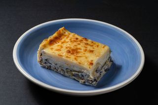 Lasaña De Hongos Y Espárragos Trigueros