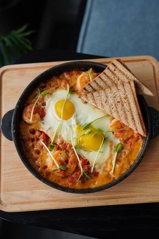 Шакшука з креветками (350г)