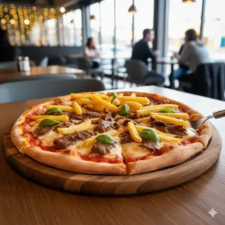 Pizza kebap menù