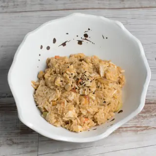 Arroz Con Pollo Curry Y Verduras De Temporada