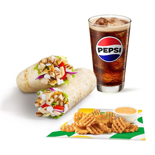Menú Wrap Chicken Caesar