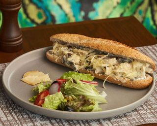 Sandwich Poulet Champignons