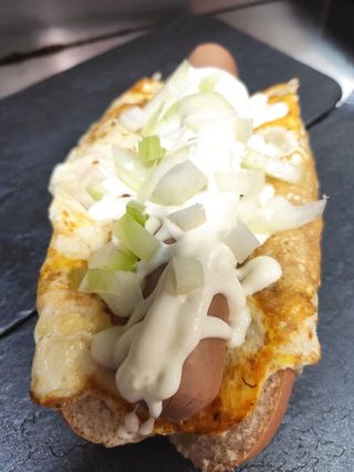 Perrito Tortilla Y Queso Completo