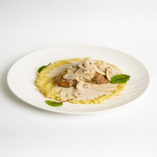 Котлеты говяжьи по домашнему с пюре 