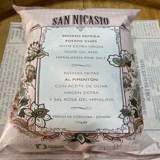 Patatas Fritas San Nicasio Pimentón 150 Gr.