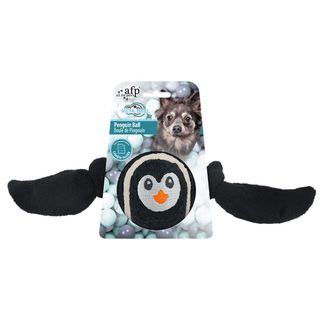 ALL4PAWS Meta Ball Igračka za pse Lopta sa krilima, braon Pingvin, 20x14x1,5cm (KOD AFP3912)