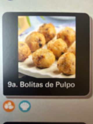 Bolitas de pulpo (6 piezas)