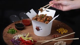 ბრინჯის ლაფშა ქათმის ხორცით