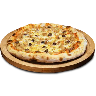 Pizza De Tonyina I Olives
