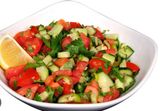 Cucumber tomato salad