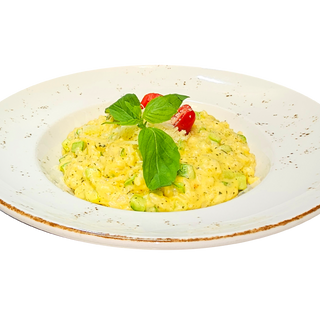 Ризото с тиквички и сирена