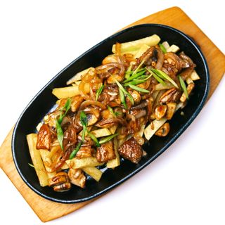 Картопля смажена з білими грибами (200г)