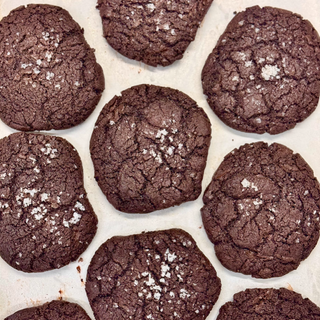 Cookie doppio cioccolato e sale Maldon