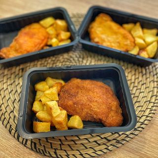 Librito de lomo con jamón y queso