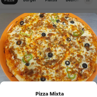 Pizza Mixta (Mediana)
