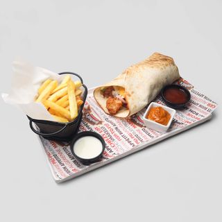 Wrap tikka