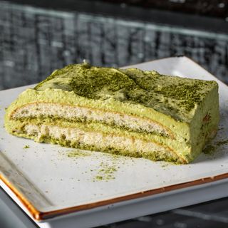 Tiramisú Matcha