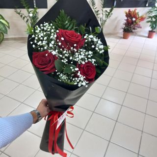 Confezione 3 Rose rosse