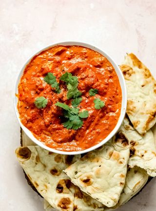 Chicken Tikka Masala(half portion) & Naan