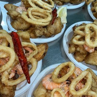 Friture Sole Merlan Crevette