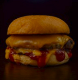 Hamburguesa Porky Cheese