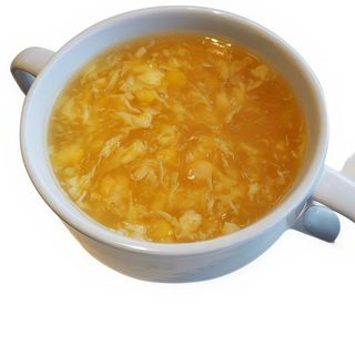 Sopa De Maíz Con Cangrejo