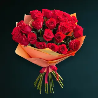 Buchet 27 Trandafiri Rosii