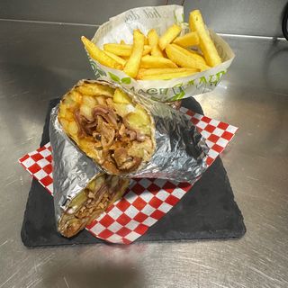 Durum french fríes ternera 